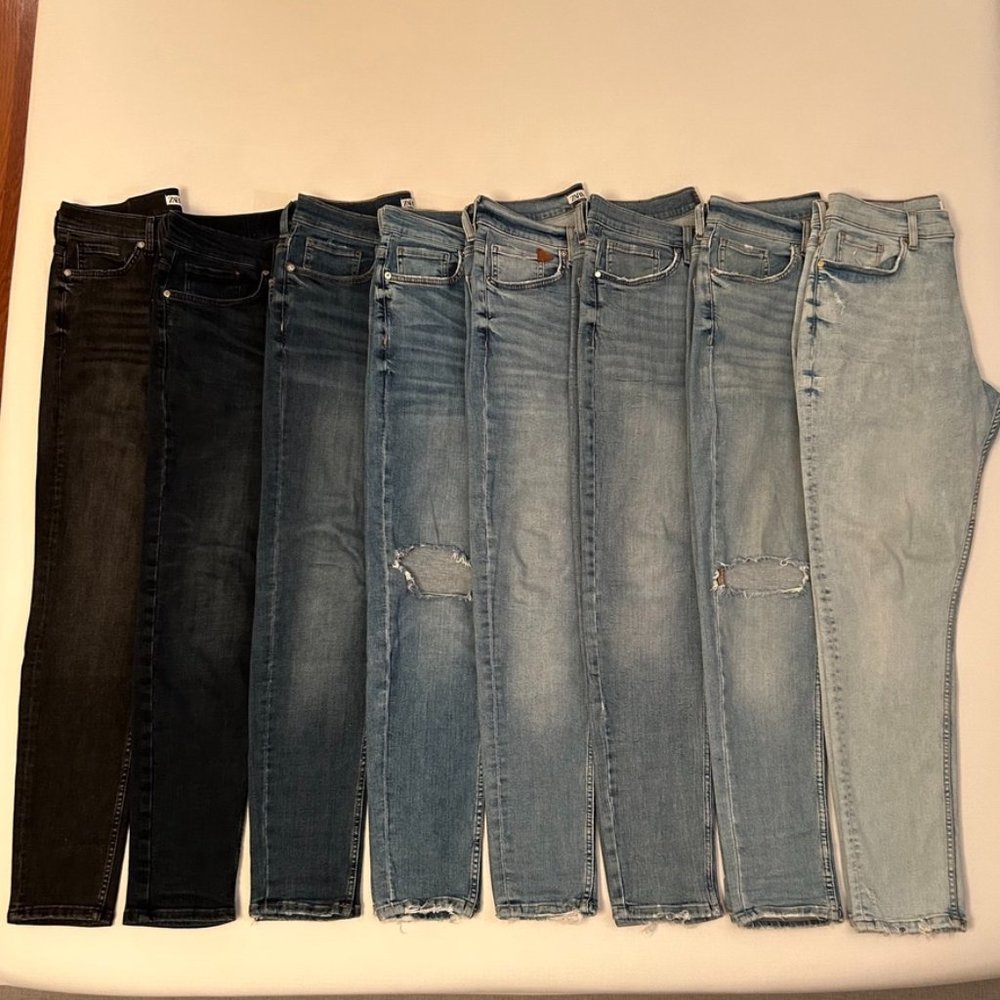 (8) ZARA Skinny Stretch Denim Jeans